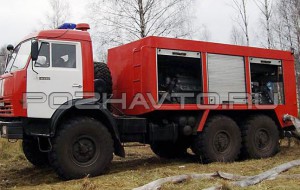 Пожарная насосная станция ПНС-100 (КамАЗ-43114)