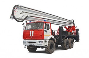 Автомобильный коленчатый пожарный подъемник АКП-28 (5350)