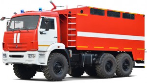 Пожарный рукавный автомобиль АР-2 (КАМАЗ-5350)