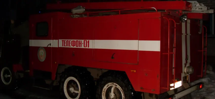 Пожарная автоцистерна АЦ-3,0-40 производства «Пожтехника-Поморье», Коряжма