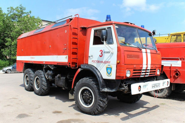 Классификация основных пожарных автомобилей