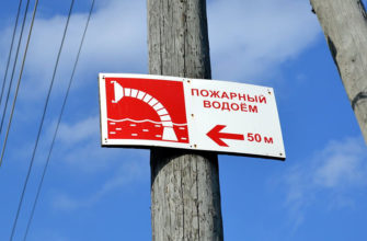 Требования к пожарному водоему
