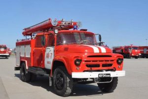 Обозначение пожарного авто
