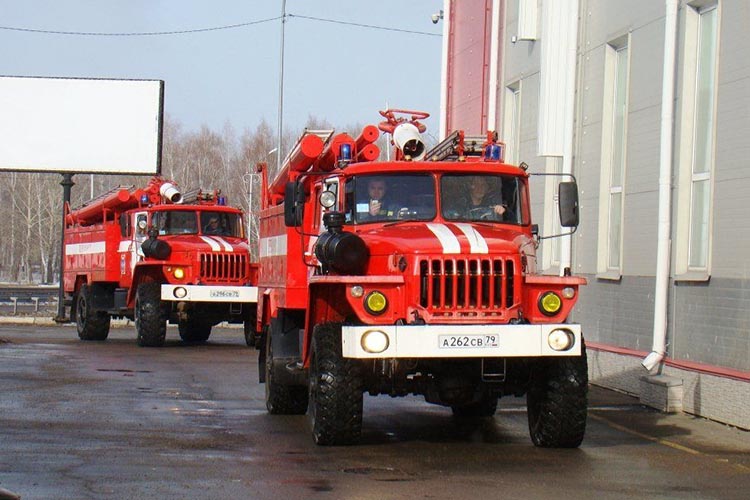 Клиренс пожарной машины