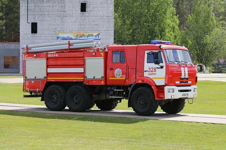 Вес пожарного автомобиля