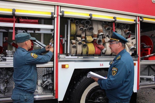 Документы пожарного автомобиля